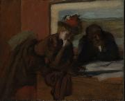 Edgar Degas Causerie France oil painting reproduction
